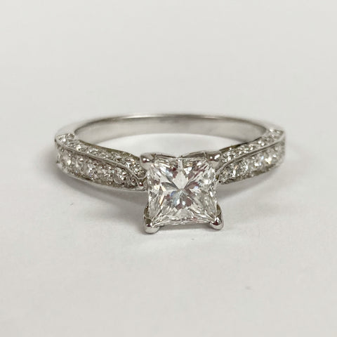 14K 1.49TW Diamond Engagement Ring