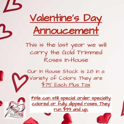 Valentine's Day Announcements