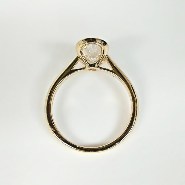 2.00CT LAB GROWN Oval-Cut Diamond Solitaire