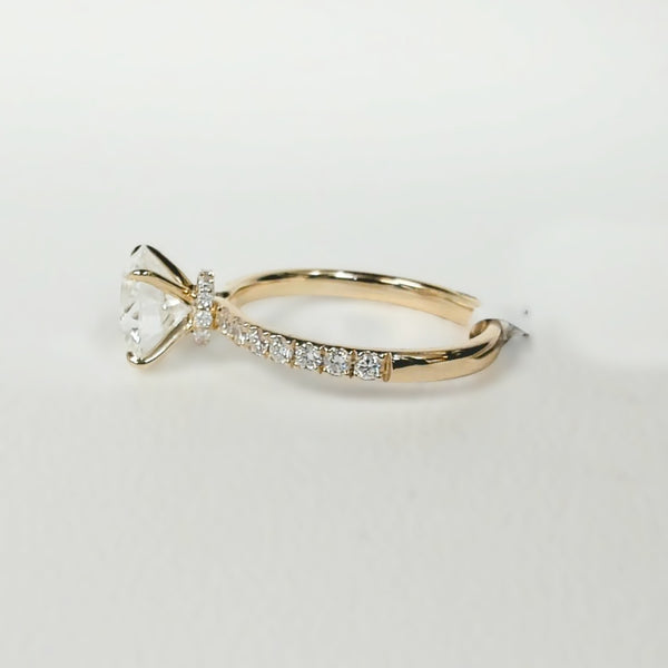 14K 2.50TW LAB GROWN Diamond Engagement Ring