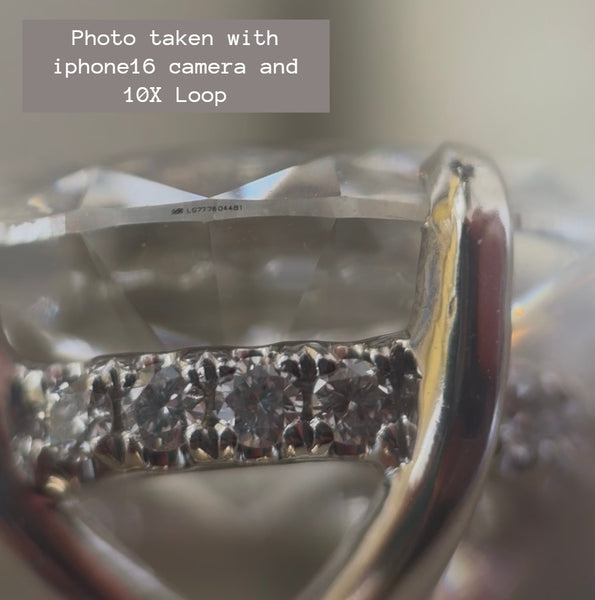 14K 2.10TW Oval Engagement Ring with Hidden Halo