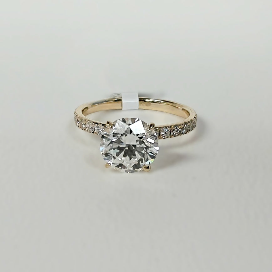 14K 2.50TW LAB GROWN Diamond Engagement Ring