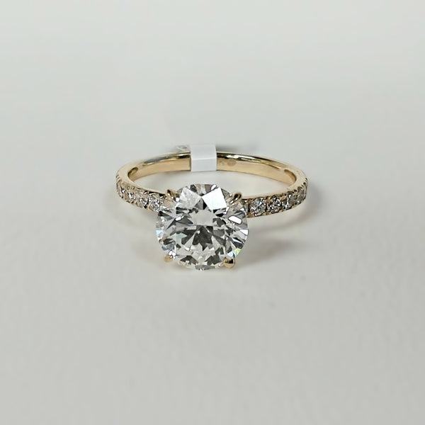 14K 2.50TW LAB GROWN Diamond Engagement Ring
