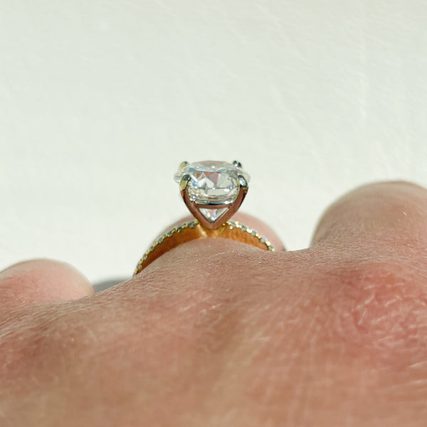 14K 3.22TW Diamond Engagement Ring