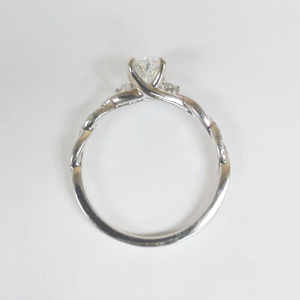 14K Diamond Semi-Mount Engagement Ring