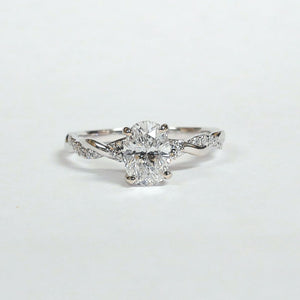 14K Diamond Semi-Mount Engagement Ring