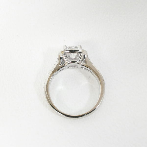 14KWG 1.32TW Diamond Engagement Ring