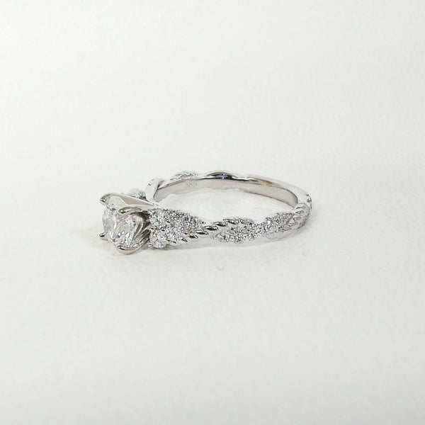 14K 1.16TW Diamond Engagement Ring