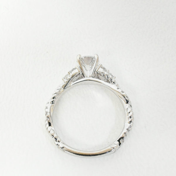 14K 1.16TW Diamond Engagement Ring