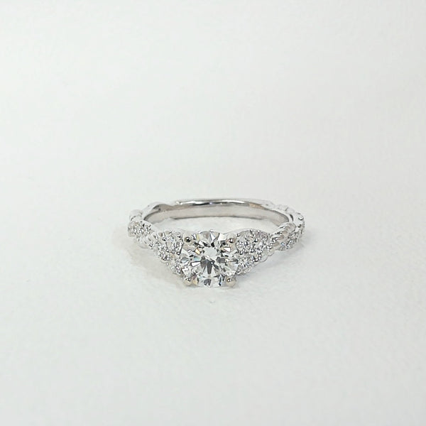 14K 1.16TW Diamond Engagement Ring