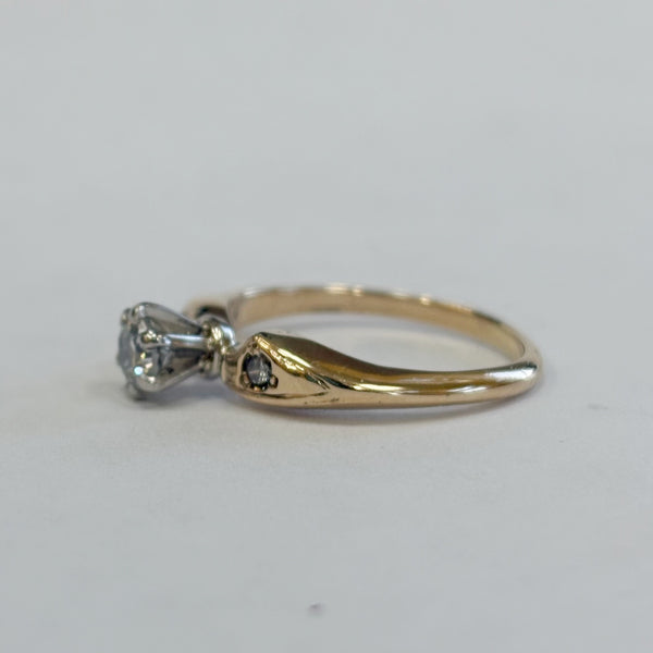 14k .33TW Diamond Engagement Ring