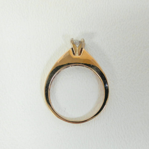 14K Diamond Engagement Ring