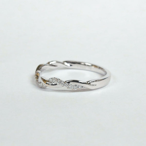 14K Diamond Band