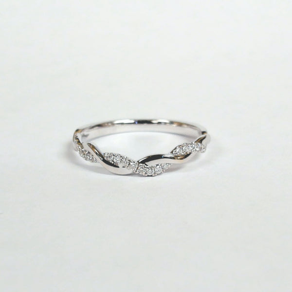 14K Diamond Band