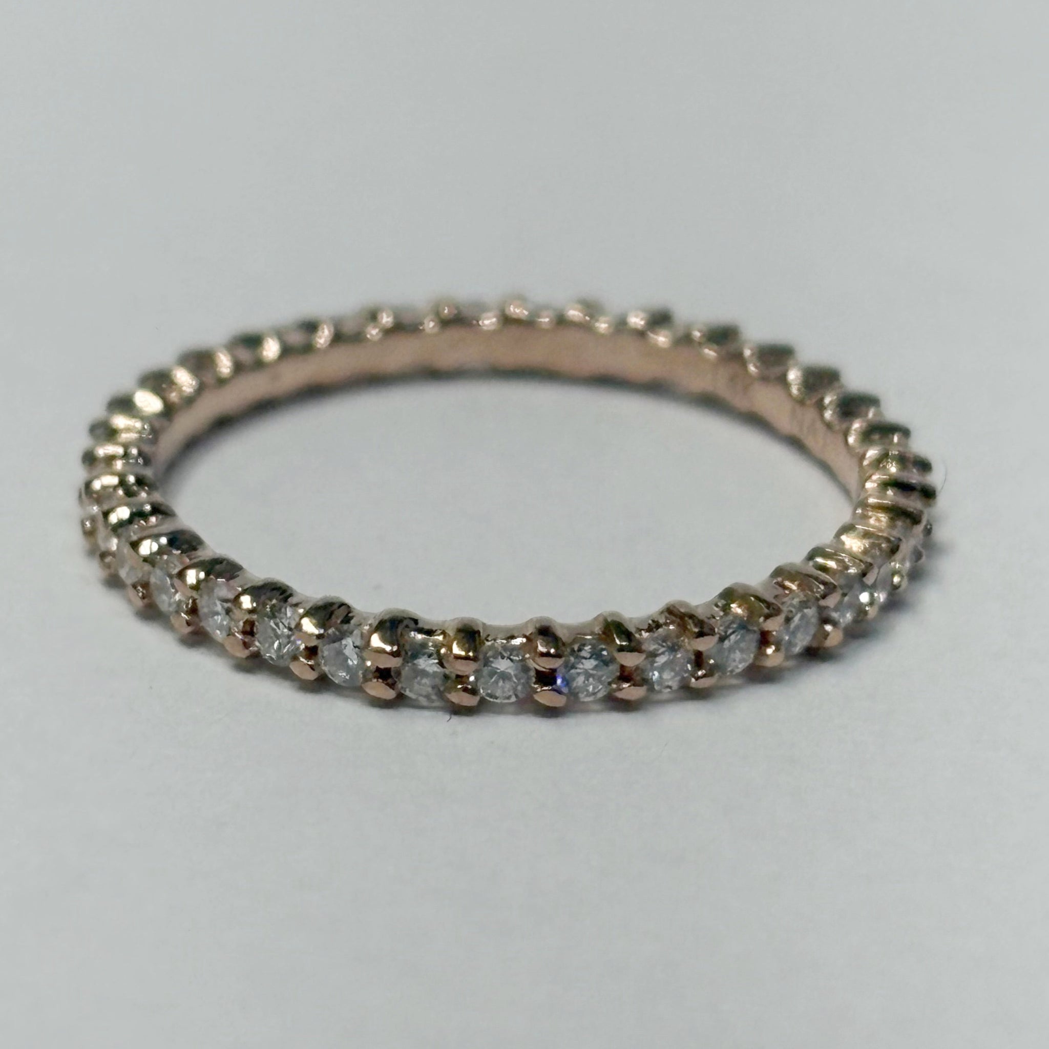 14K .50TW 35-Diamond Eternity Band
