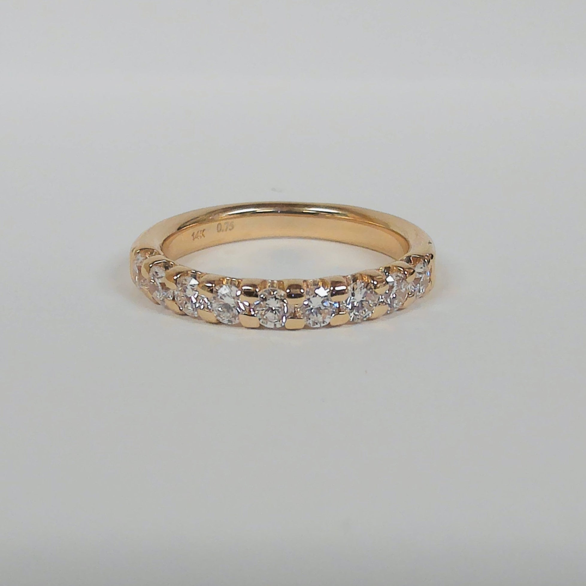 14K 9-Diamond Band