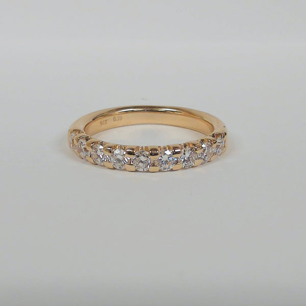 14K 9-Diamond Band