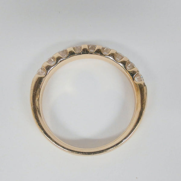 14K 9-Diamond Band