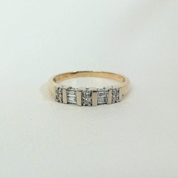 14K 1/4TW Diamond Ring