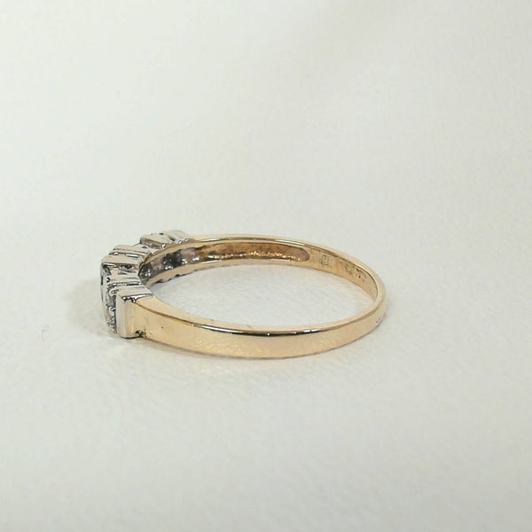 14K 1/4TW Diamond Ring
