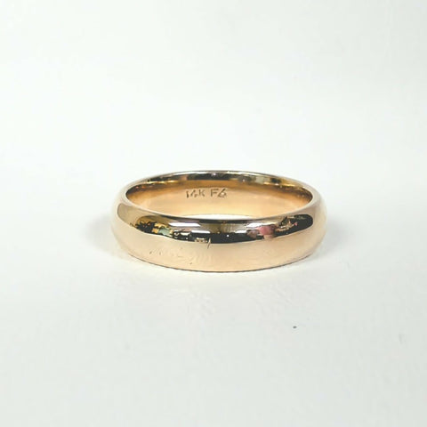 14K 6MM Comfort-Fit Wedding Band