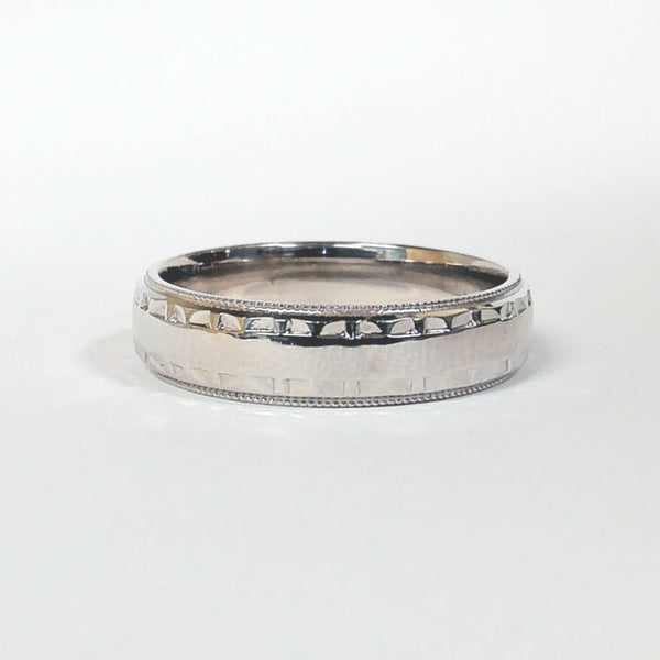 5MM Size 9 Argentium Silver Band