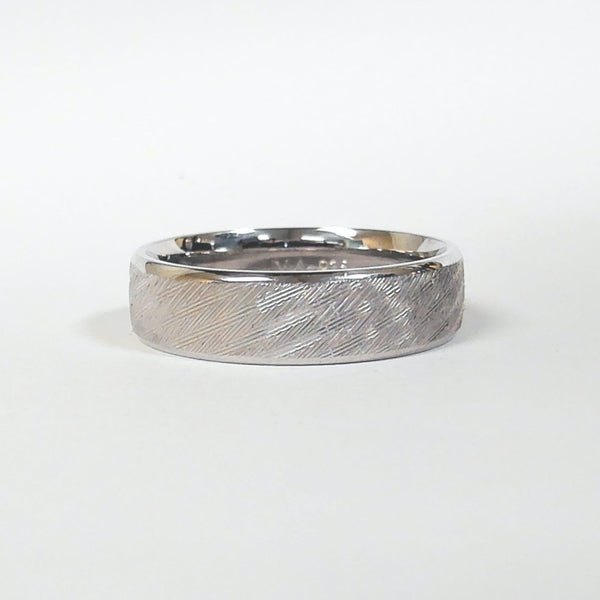 6MM Size 10 Argentium Silver Band