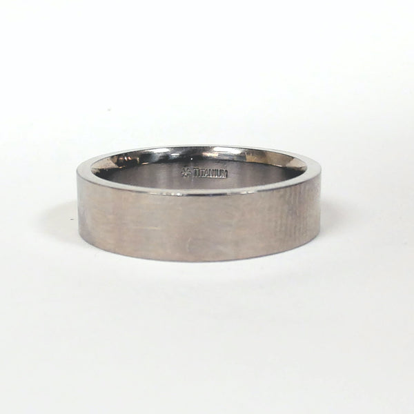 6MM Size 10 Titanium Band