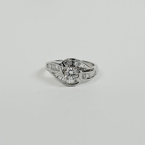 Platinum Diamond Engagement Ring
