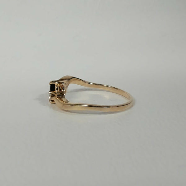 14K Ruby and Diamond Fashion Ring