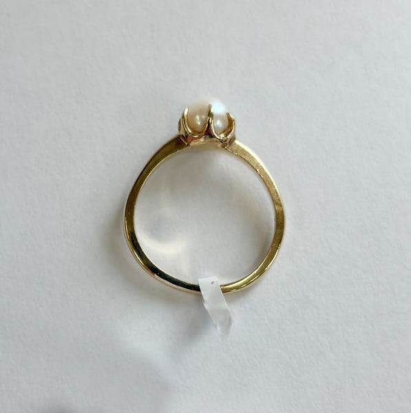 10k Freshwater Pearl Ring