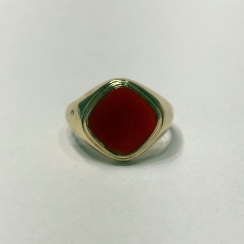 14k Carnelian Ring