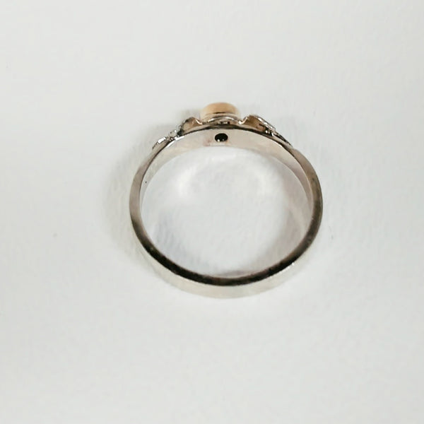 Sterling Silver/14k Custom Ruby Ring