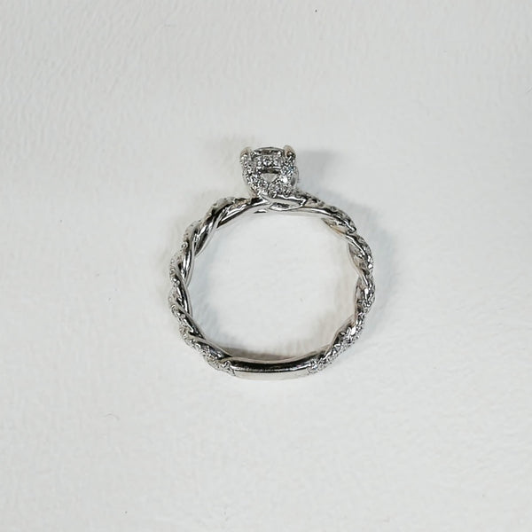 14K 1.23TW Engagement Ring