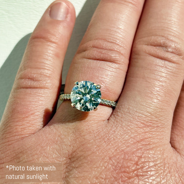 14K 3.22TW Diamond Engagement Ring