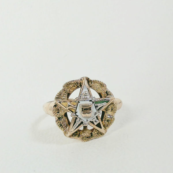 10K Eastern Star Ring