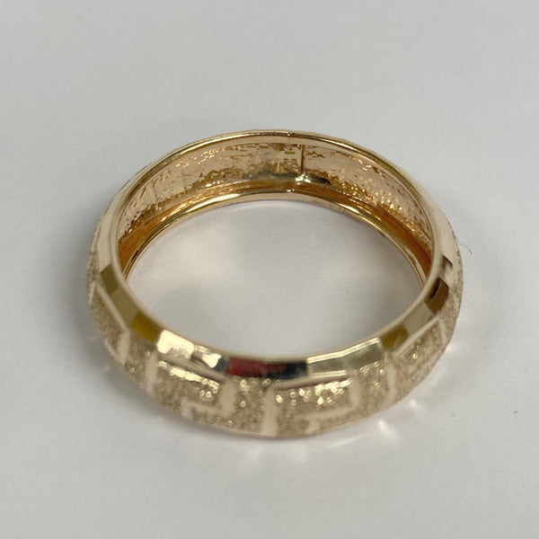 14k Greek Key Band