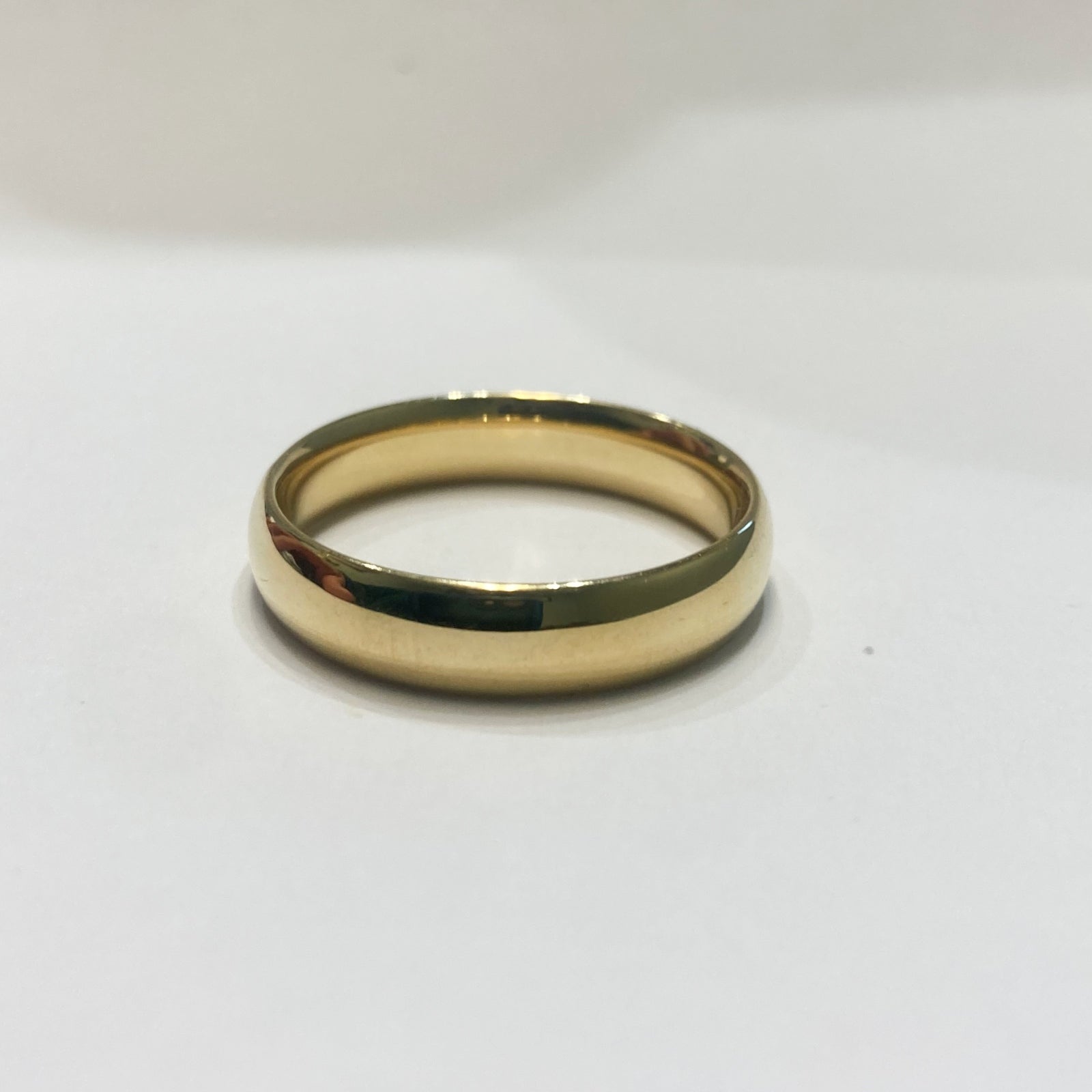 18k 5mm Polished Band