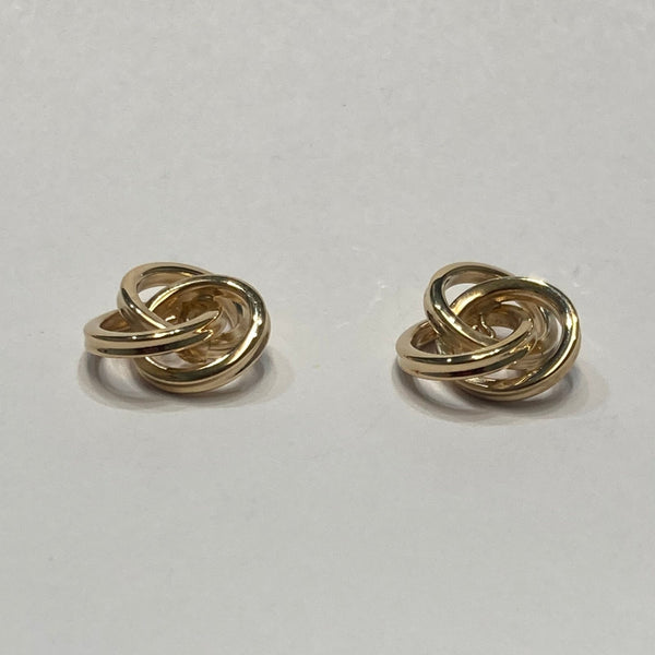 14k Love Knot Ear Jackets