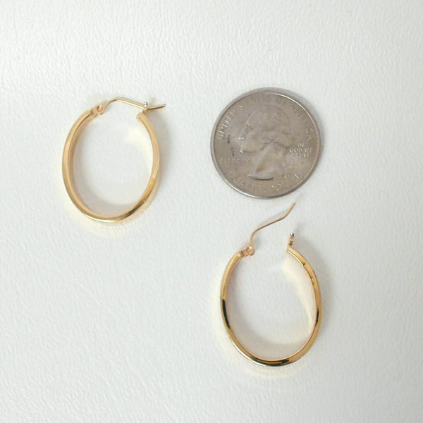 14K Hoop Earrings