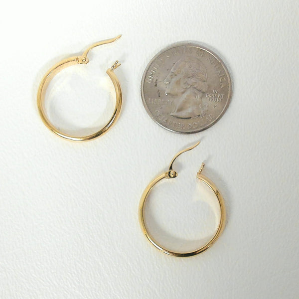 14K Hoop Earrings