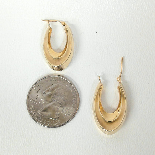 14K Hoop Earrings