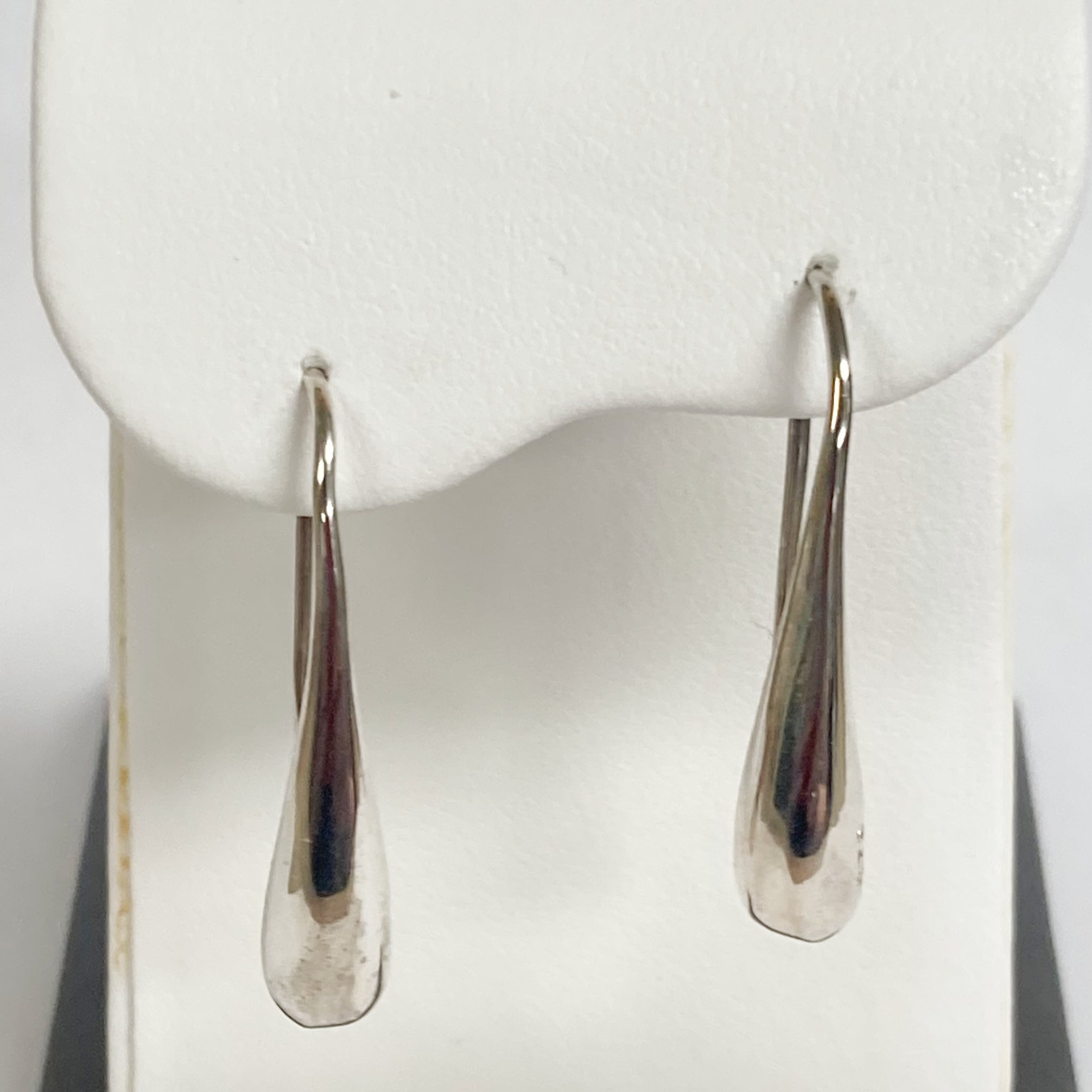 Sterling Teardrop French Wire Earrings