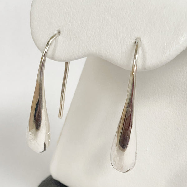 Sterling Silver French Wire Teardrop Earrings