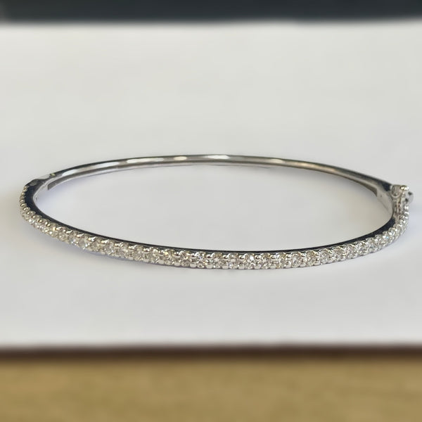 1.25TW Diamond Bangle Bracelet
