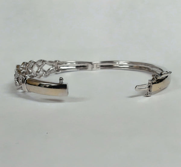 14K 3/4TW Diamond Bangle Bracelet