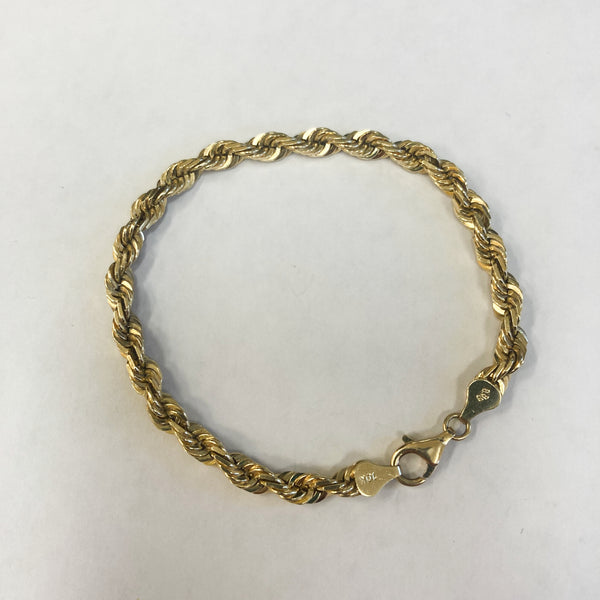 8.5" 10KYG Rope Bracelet