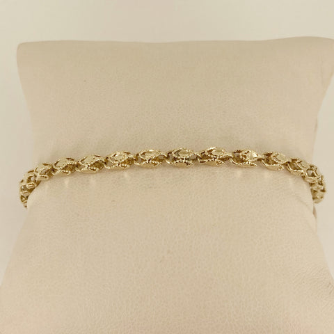 8" 14K Turkish Rope Bracelet