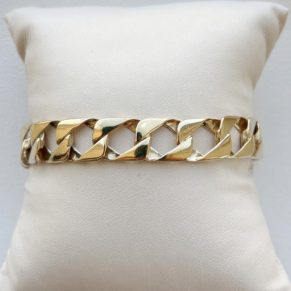 9" 14K 25GR Heavy Link Bracelet