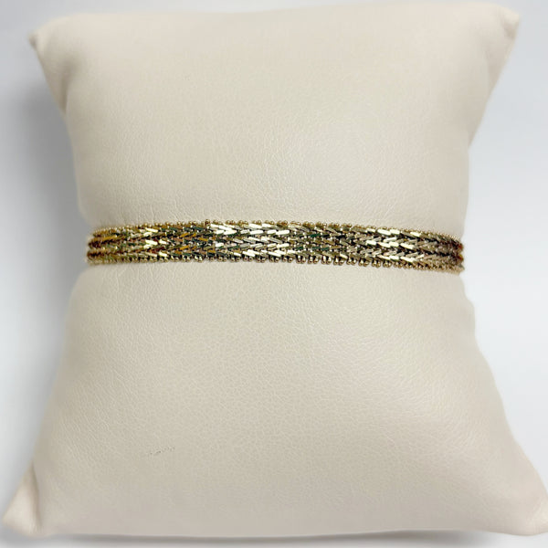 8.25" 14k 5.5mm Imperial Link Bracelet